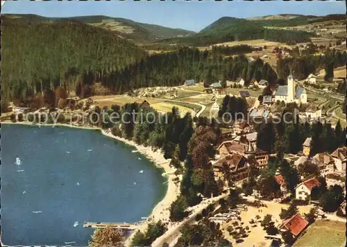 Titisee Fliegeraufnahme Kat. Titisee Neustadt