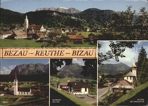 Bizau Bezau Reute Hangspitze Moorbad  Kat. Bizau