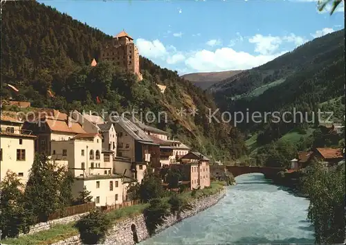 Landeck Tirol Innpartie Gerberbruecke  Kat. Landeck