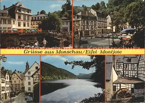 Monschau Perlbachtalsperre Cafe Restaurant  Kat. Monschau