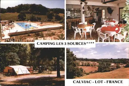 Calviac Camping les 3 Sources  Kat. Calviac