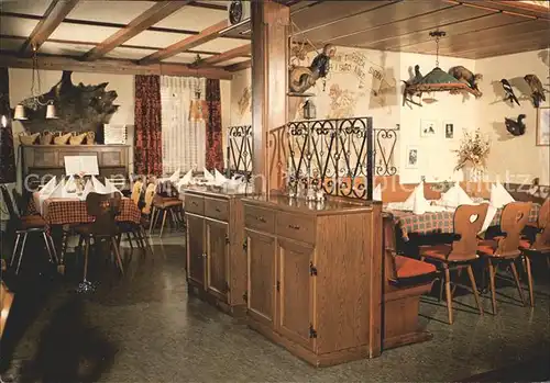 Isingen Restaurant  Kat. Rosenfeld