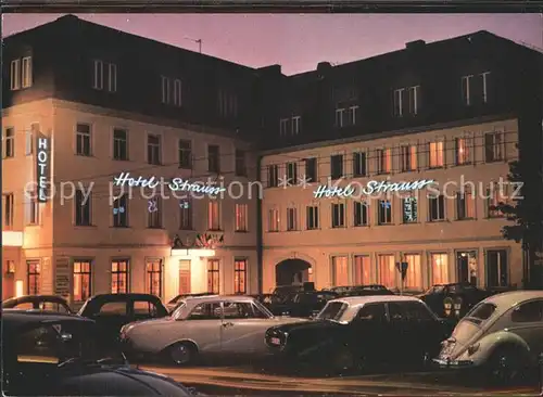Wuerzburg Hotel Strauss  Kat. Wuerzburg