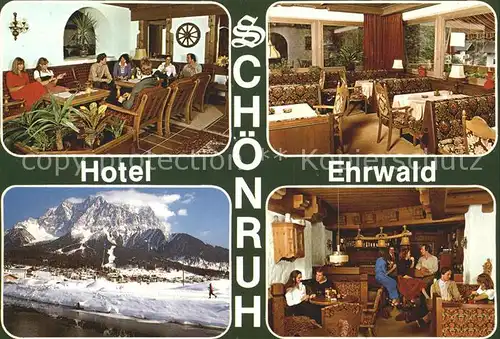 Ehrwald Tirol Hotel Restaurant Schoenruh Winterpanorama Alpen / Ehrwald /