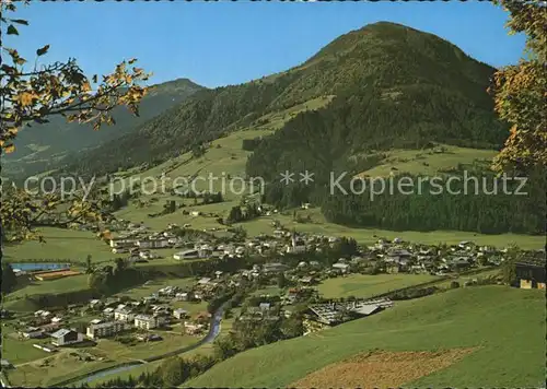 Kirchberg Tirol Panorama gegen Gaisberg Sommerfrische Kat. Kirchberg in Tirol