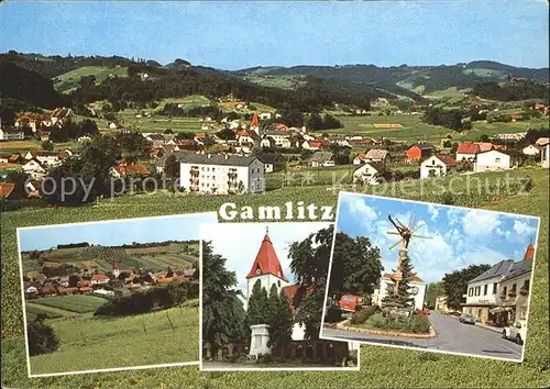 Gamlitz Sommerfrische im suedsteirischen Weinbaugebiet Kirche Kat. Gamlitz