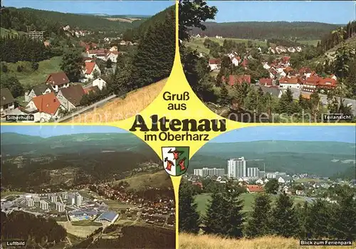 Altenau Harz Teilansicht Silberhuette Ferienpark Fliegeraufnahme Kat. Altenau