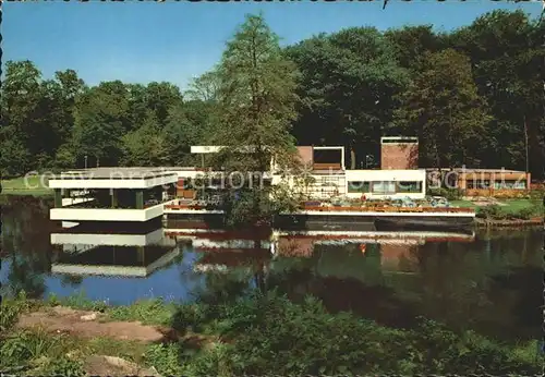 Bremen Kaffeehaus am Emmassee Buergerpark Kat. Bremen