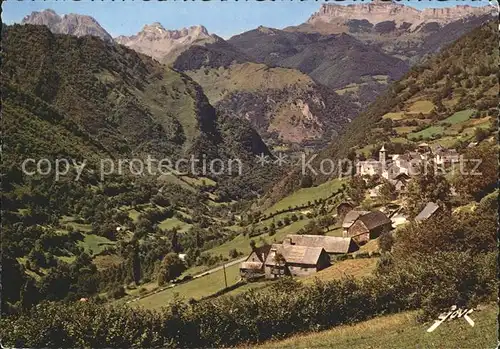 Cette Eygun Village Pic Billare Pic d Anie Plat a Barbe Colonie de Vacances Vallee d Aspe Kat. Cette Eygun