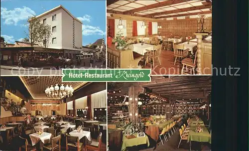 Koenigswinter Hotel Restaurant Rheingold Kat. Koenigswinter