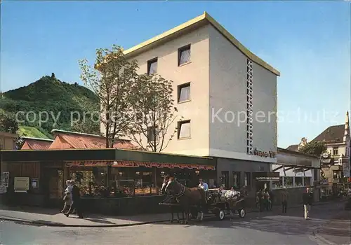 Koenigswinter Hotel Restaurant Rheingold Pferdekutsche Kat. Koenigswinter