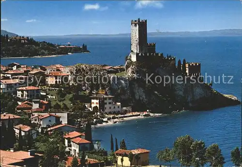 Malcesine Lago di Garda Castello Scaligero Kat. Malcesine