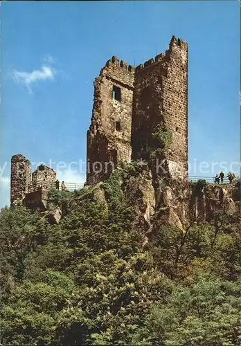 Koenigswinter Burgruine Drachenfels Kat. Koenigswinter