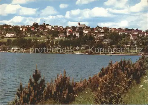 Langscheid Sorpesee Uferpartie am See Kat. Sundern (Sauerland)