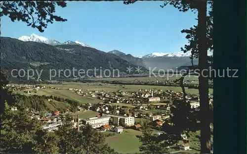 Telfs Tirol Panorama Blick in das Unterinntal Alpen / Innsbruck /Innsbruck Land 