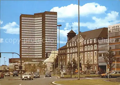 Essen Ruhr Rathaus Hochhaus Kat. Essen