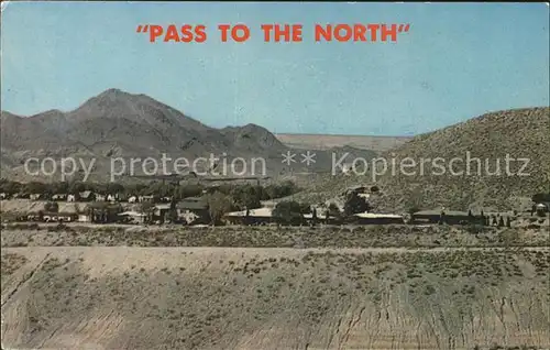 El Paso Texas Pass to the North  Kat. El Paso