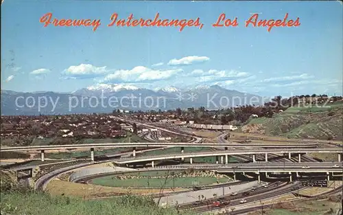 Los Angeles California San Bernadino Long Beach Freeway  Kat. Los Angeles