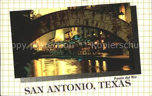 San Antonio Texas Paseo del Rio  Kat. San Antonio