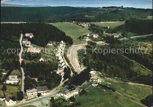 Neuastenberg Astenturm Fliegeraufnahme Kat. Winterberg