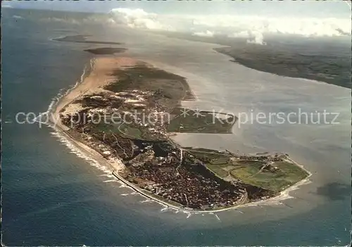 Norderney Nordseebad Fliegeraufnahme Kat. Norderney