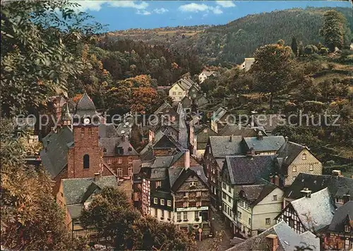 Monschau Teilansicht  Kat. Monschau