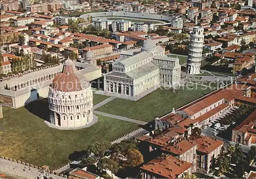 Pisa Fliegeraufnahme Kat. Pisa