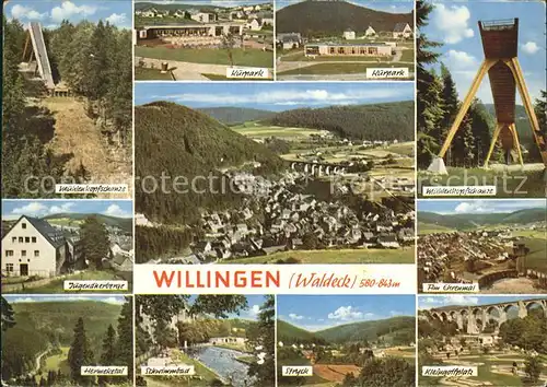 Willingen Sauerland Muehlenkopfschanze Kleingolfplatz Ehrenmal  Kat. Willingen (Upland)