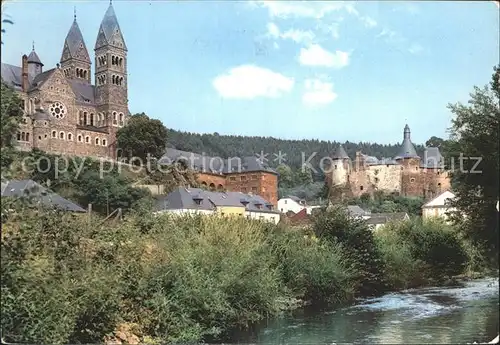 Clervaux Eglise Chateau Saints Come Damien  Kat. Clervaux