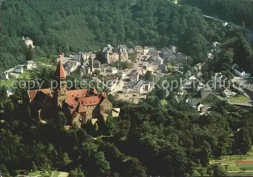 Clervaux Fliegeraufnahme Kat. Clervaux