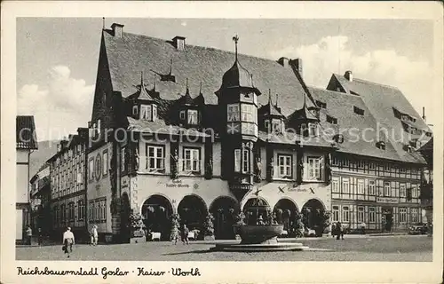 Goslar Hotel Kaiser Worth Kat. Goslar