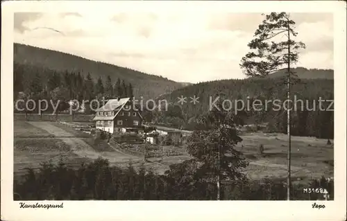 Oberschoenau Thueringen Kanzlersgrund Waldhotel Kat. Oberschoenau Thueringen