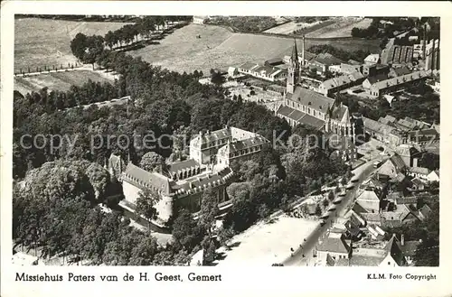 Gemert Bakel Missiehuis Paters von de Geest Fliegeraufnahme Kat. Gemert