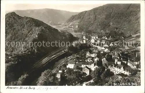 Altenahr Blick von der Burg Kat. Altenahr