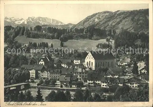 Bad Toelz Teilansicht mit Kirche Kat. Bad Toelz