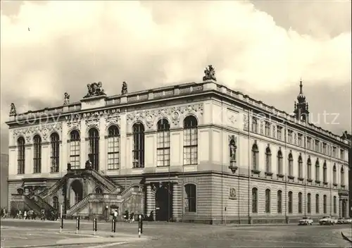 Dresden Verkehrsmuseum Johanneum am Neumarkt Kat. Dresden Elbe