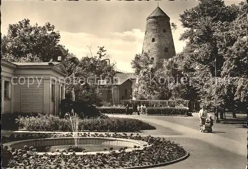 Salzelmen Bad Alter Soleturm im Kurpark Kat. Schoenebeck