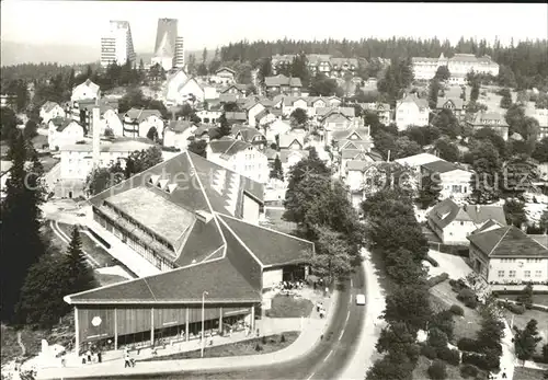 Oberhof Thueringen Blick zum Hotel Panorama Kat. Oberhof Thueringen