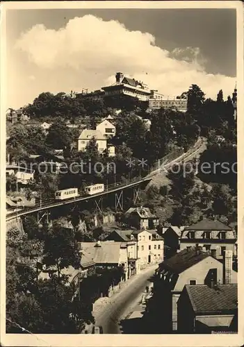 Dresden Standseilbahn Loschwitz Weisser Hirsch Kat. Dresden Elbe