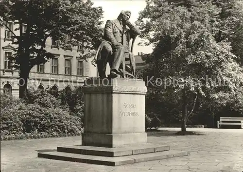 Zwickau Sachsen Schumann Denkmal Kat. Zwickau