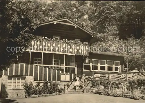 Wernigerode Harz HO Gaststaette Christianental Kat. Wernigerode