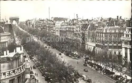 Paris L`avenue des Champs  Elysees Kat. Paris