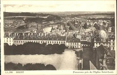 Brest Finistere Panorama Kat. Brest