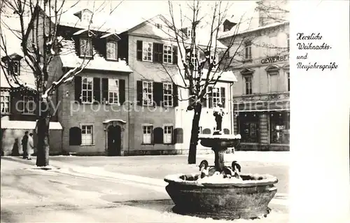 Weimar Thueringen Brunnen  Kat. Weimar