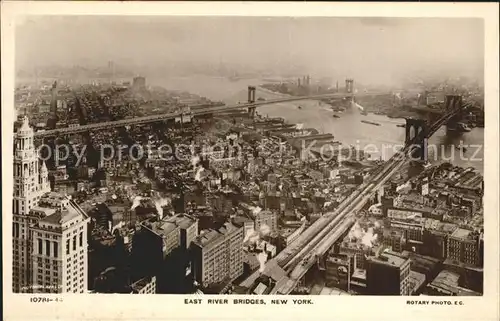 New York City East River Bridges / New York /