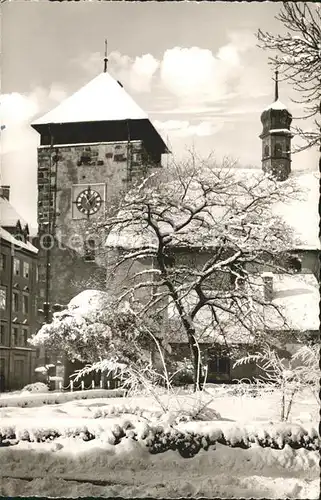 Villingen Schwenningen Birkentor und Klosterkirche Kat. Villingen Schwenningen