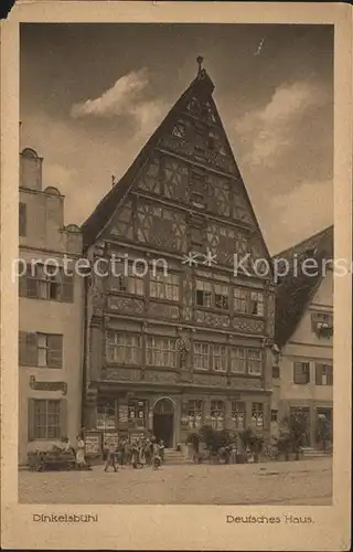 Dinkelsbuehl Deutsches Haus Kat. Dinkelsbuehl