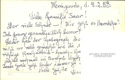 Wernigerode Harz Foersterei Christianental Kat. Wernigerode