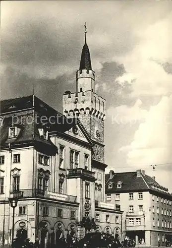 Loebau Sachsen Rathaus Kat. Loebau