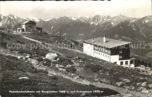 Innsbruck Patscherkofelbahn Bergstation Schutzhaus Kat. Innsbruck